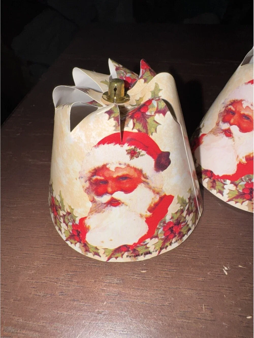Revolving Lamp Shades Set4 Electric Candle Replacement Shades Christmas & Floral